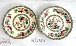 Vintage Johnson Bros Indian Tree Floral Serving Pieces Bowls Plates