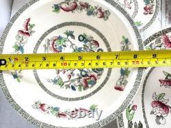 Vintage Johnson Bros Indian Tree Floral Serving Pieces Bowls Plates