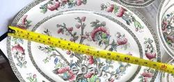 Vintage Johnson Bros Indian Tree Floral Serving Pieces Bowls Plates