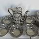 Vintage Johnson Bros. Pareek Silver China Lot Saucers Teapot And Bowls. Read