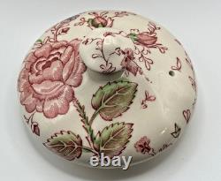 Vintage Johnson Bros Rose Chintz Teapot & Lid Made in England mark