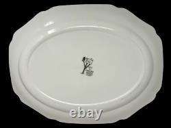 Vintage Johnson Bros The Friendly Village 20 Oval Turkey Serving Platter