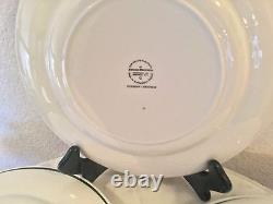 Vintage Johnson Bros Victorian Christmas 5 Dinner Plates. Made In England