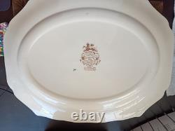 Vintage Johnson Bros. Windsor Ware 20-inch Harvest Fruit Oval Serving Platter