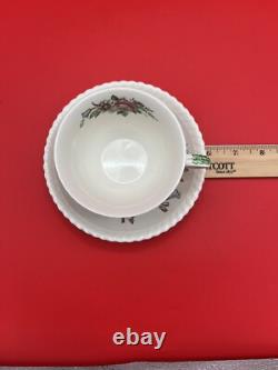 Vintage Johnson Bros Windsor Ware Garden Bouquet Tea SET WithCream & Sugar England Vintage Johnson Bros Windsor Ware Garden Bouquet Tea SET WithCream & Sugar England