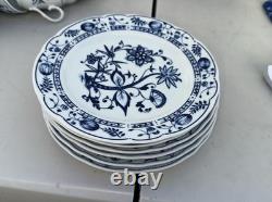 Vintage Johnson Brother England Ironstone Blue onion Set of 56 Pieces England Vintage Johnson Brother England Ironstone Blue onion Set of 56 Pieces England