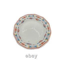 Vintage Johnson Brothers England Octagonal Floral Ironstone 18pc Set Plates Cups