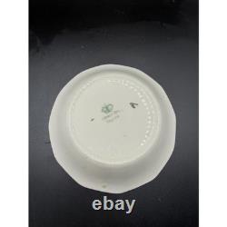 Vintage Johnson Brothers England Octagonal Floral Ironstone 18pc Set Plates Cups