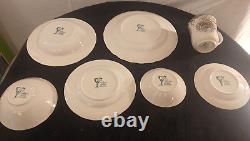 Vintage Johnson Brothers Friendly Village China Set 7 Piece Plate Sets 58 Pieces