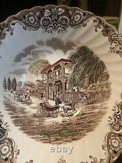 Vintage Johnson Brothers Heritage Hall Eight Place Settings & Servings / 46pcs