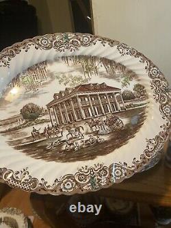 Vintage Johnson Brothers Heritage Hall Eight Place Settings & Servings / 46pcs