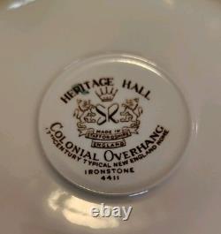 Vintage Johnson Brothers Heritage Hall pattern (6) 5 Piece Settings/4 Serving