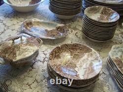 Vintage Johnson Brothers Olde English Countryside Lot of 71 Pieces BEAUTIFUL