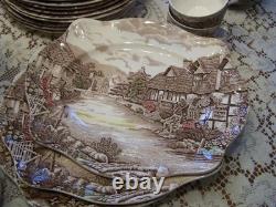 Vintage Johnson Brothers Olde English Countryside Lot of 71 Pieces BEAUTIFUL