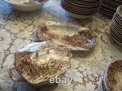 Vintage Johnson Brothers Olde English Countryside Lot of 71 Pieces BEAUTIFUL