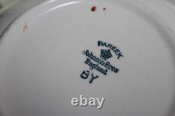 Vintage Johnson Brothers Pareek Jasmine Dinnerware Floral Pattern w Gold Trim