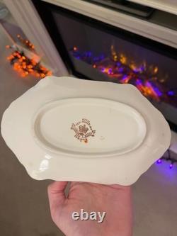 Vintage Johnson Brothers Semi-Porcelain Serving Platter Made in England