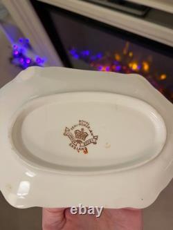 Vintage Johnson Brothers Semi-Porcelain Serving Platter Made in England