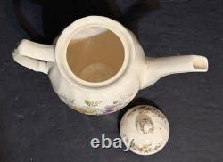 Vintage Johnson Brothers Sheraton Coffee Teapot with Lid Made In England RARE