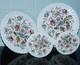 Vintage Staffordshire Bouquet Dinner Plates Johnson Brothers Saucers