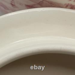 Vintage Tea Set Johnson Bros. Historic America Pink/Red EUC ENGLAND