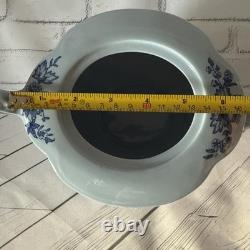 Vintage TuLip Time Blue(Blue Background) Teapot by Johnson Bros England