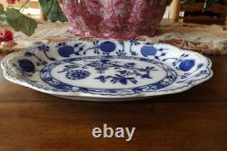 Vintage johnson brothers holland flow blue oval