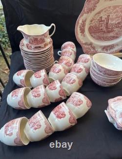 Vitange Colletible Plate Johnson Bros England Old Britain 1792 Bearmery Castle