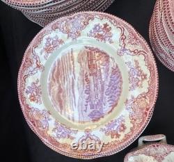 Vitange Colletible Plate Johnson Bros England Old Britain 1792 Bearmery Castle