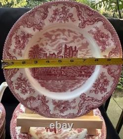 Vitange Colletible Plate Johnson Bros England Old Britain 1792 Bearmery Castle