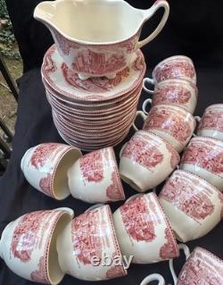 Vitange Colletible Plate Johnson Bros England Old Britain 1792 Bearmery Castle