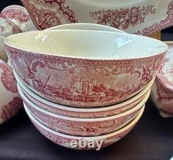 Vitange Colletible Plate Johnson Bros England Old Britain 1792 Bearmery Castle