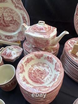 Vitange Colletible Plate Johnson Bros England Old Britain 1792 Bearmery Castle