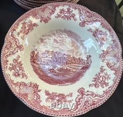 Vitange Colletible Plate Johnson Bros England Old Britain 1792 Bearmery Castle