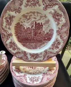 Vitange Colletible Plate Johnson Bros England Old Britain 1792 Bearmery Castle