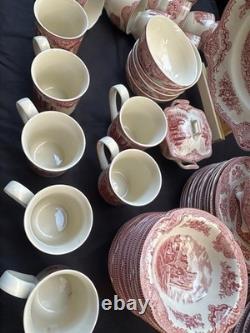 Vitange Colletible Plate Johnson Bros England Old Britain 1792 Bearmery Castle