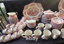 Vitange Colletible Plate Johnson Bros England Old Britain 1792 Bearmery Castle