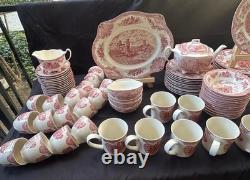 Vitange Colletible Plate Johnson Bros England Old Britain 1792 Bearmery Castle