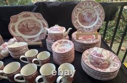 Vitange Colletible Plate Johnson Bros England Old Britain 1792 Bearmery Castle