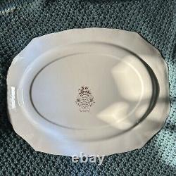 Vtg 1960 Johnson Bros England Windsor Ware Harvest 20 Oval Serving Platter