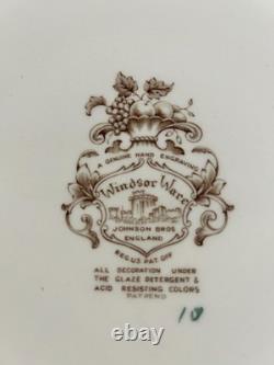 Vtg 1960 Johnson Brothers Harvest Platter XL Ironstone Thanksgiving Christmas Vtg 1960 Johnson Brothers Harvest Platter XL Ironstone Thanksgiving Christmas