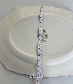 Vtg 1960 Johnson Brothers Harvest Platter XL Ironstone Thanksgiving Christmas