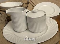 Vtg 45 Pc Johnson Bros Athena Ironstone Service for 8 Dinnerware New Old Stock