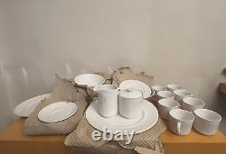 Vtg 45 Pc Johnson Bros Athena Ironstone Service for 8 Dinnerware New Old Stock