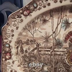 Vtg Johnson Bros England HIS MAJESTY 20 Turkey Platter Original Authentic EVC