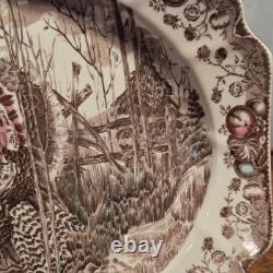 Vtg Johnson Bros England HIS MAJESTY 20 Turkey Platter Original Authentic EVC