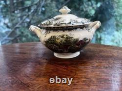 Vtg Johnson Bros Friendly Village Coffee/ Tea Set Made In England See Pictures