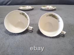 Vtg Johnson Bros Friendly Village Coffee/ Tea Set Made In England See Pictures