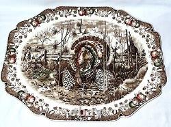 Vtg Johnson Bros'His Majesty' 20 Thanksgiving Turkey Platter