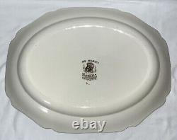 Vtg Johnson Bros'His Majesty' 20 Thanksgiving Turkey Platter